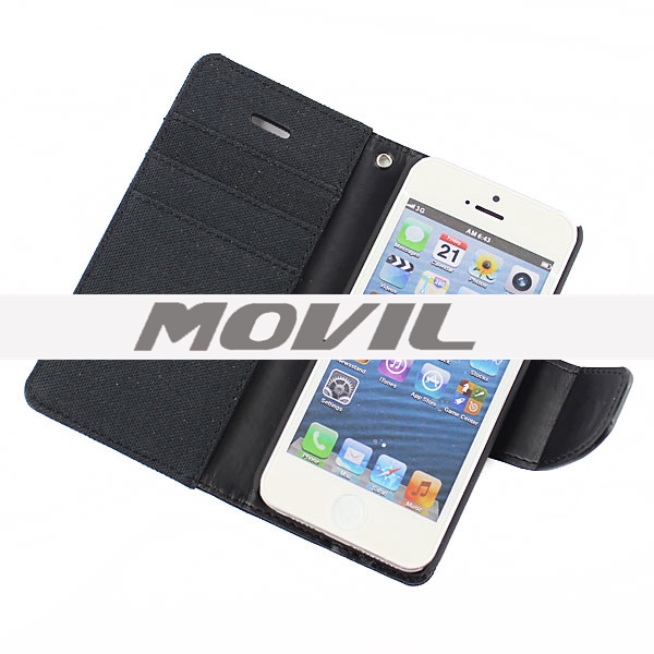 NP-2292 PU cuero funda para Apple iPhone 5s-5